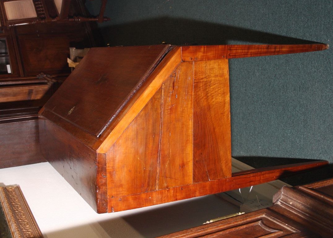 French Provincial Walnut Drop Front Desk circa 1750